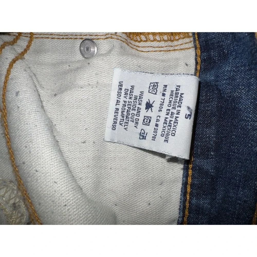 Tommy Jeans Women's Flare Leg Dark Wash Denim Jeans‎ Trendy Vintage Size 5/31